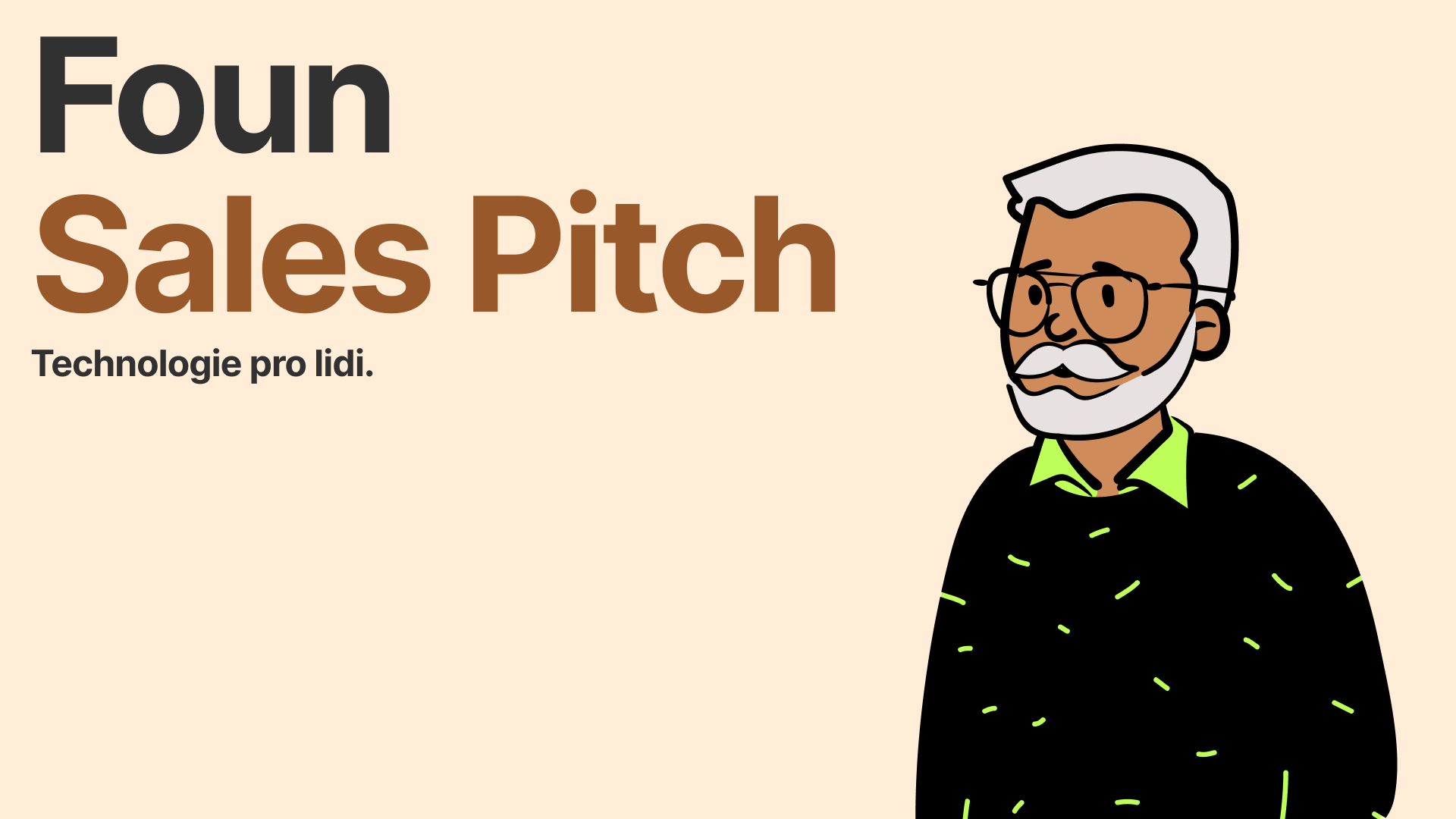 Náhled na pitch deck Founu