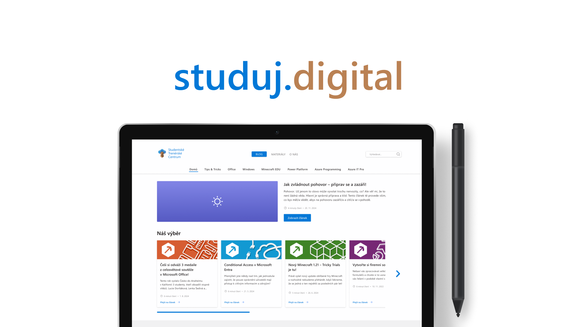 Redesign blogu studuj.digital